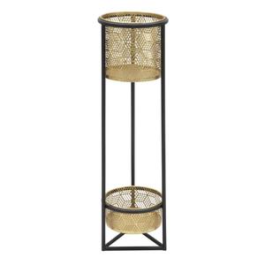 1422950000-cache-pot-double-mauro-ferretti-black-gold-23x80-cm