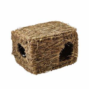 25663-lit-en-herbe-pour-rongeurs-pliable-nobby-pet-marron