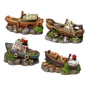 28225-decorations-d-aquarium-bateaux-nobby-pet-x4-multicolore-10-cm