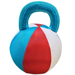 61042-balle-pour-chien-avec-poignee-nobby-pet-floating-bleu-rouge-blanc-28-cm