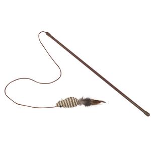 66911-canne-a-peche-pour-chat-a-hochet-boule-a-plumes-nobby-pet-brown-76-cm