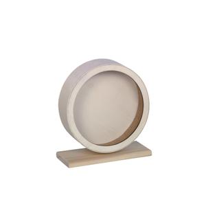 67596-roue-pour-rongeurs-en-bois-nobby-pet-woodland-cork-beige-20-cm