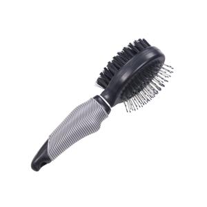68218-brosse-pour-chien-double-nobby-pet-starline-gris-noir-s
