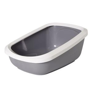72185-bac-a-litiere-avec-rebord-pour-chat-nobby-pet-aseo-jumbo-gris-blanc-67-5x48-5x28-cm