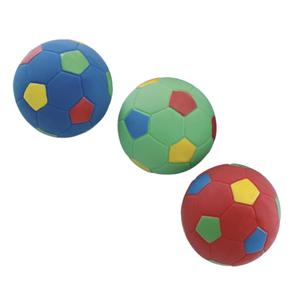 79660-balle-de-foot-pour-chien-latex-nobby-pet-mehrfarbig-s
