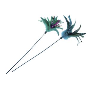 80070-canne-a-peche-pour-chat-plumes-nobby-pet-bleu-vert-59-cm