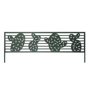 2019469-bordure-metal-decoratif-a-planter-nortene-bleu-vert-40x100-cm