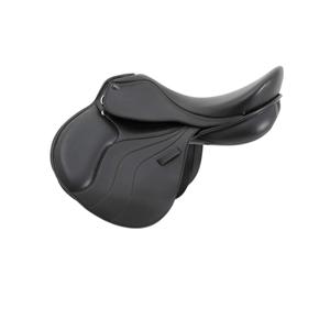 85051575blk-selle-pour-poney-toutes-disciplines-en-cuir-synthetique-premier-equine-foxhill-gp-black-40-cm