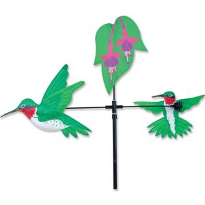 pk21622-girouette-premier-kites-carousel-spinner-single-hummingbirds-vert-51-cm