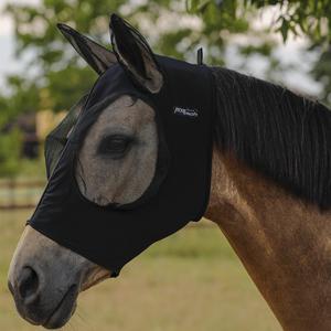 ag00194-black-bonnet-anti-mouches-pour-cheval-en-lycra-extensible-pro-tech-black