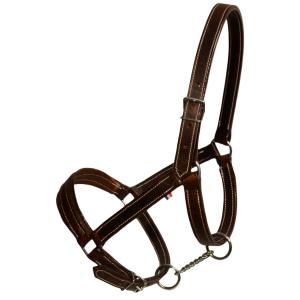 1127504-licol-pour-cheval-de-trait-cuir-chrome-ronzon-legend-noisette-cheval-de-trait