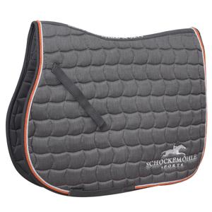 1610-00045-grey-melange-orange-tapis-de-selle-pour-cheval-schockemoehle-dynamite-logo-grey-melange-orange-full