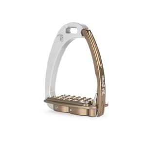 tsvsmsbrown-etriers-de-securite-d-equitation-tech-stirrups-venice-sloped-m-silver-brown-tu