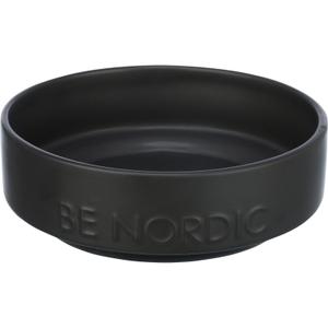24523-gamelle-pour-chat-en-ceramique-caoutchouc-trixie-be-nordic-noir-0-5-l