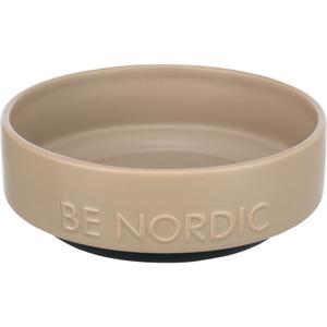 24526-gamelle-pour-chat-en-ceramique-caoutchouc-trixie-be-nordic-taupe-0-5-l