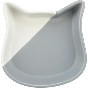 24792-gamelle-pour-chat-trixie-tete-de-chat-gris-blanc-0-2-l