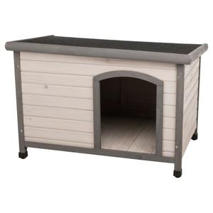 39562-niche-pour-chiens-a-toit-plat-trixie-classic-gris-gris-tu