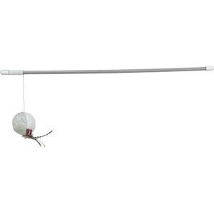 45612-canne-a-peche-pour-chat-avec-balle-trixie-blanc-46-cm