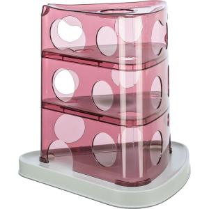 45934-jouet-pour-chat-trixie-cheese-tower-rose-32-32-cm