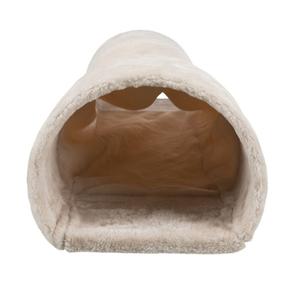 63102-jouet-pour-lapins-nains-tunnel-de-jeu-avec-2-sorties-trixie-beige-tu