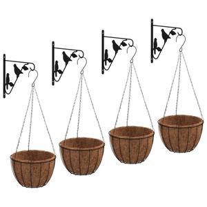 3188015-support-de-panier-suspendu-avec-jardinieres-acier-vidaxl-x4-noir-29-5x26-cm
