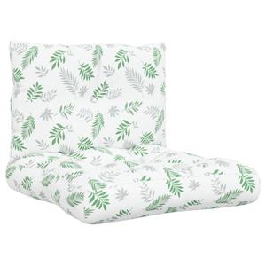 360852-coussin-de-palette-motif-de-feuille-tissu-oxford-vidaxl-x2-vert-tu