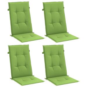 4002428-coussin-de-chaise-a-dossier-haut-vidaxl-x4-vert-melange-120x50x4-cm