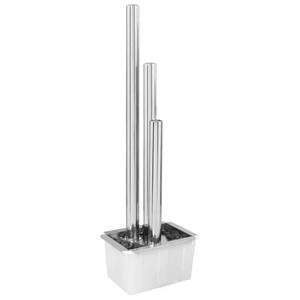 48092-fontaine-de-jardin-vidaxl-argent-48x34x153-cm