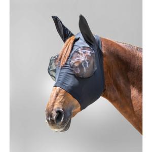 6330401-pon-masque-anti-mouches-pour-poney-waldhausen-puck-noir-poney