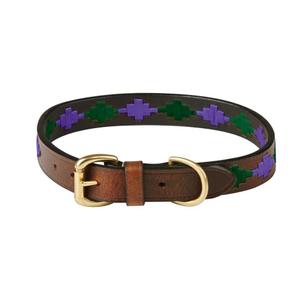1001699015-collier-pour-chien-en-cuir-weatherbeeta-polo-beaufort-brown-purple-teal