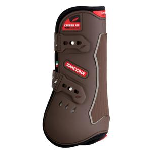 zan2110br-guetres-anterieurs-pour-cheval-zandona-carbon-air-tendon-brun