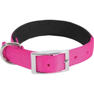 466727fus-collier-nylon-souple-pour-chien-zolux-komfort-fuschia-fuschia-45-cm