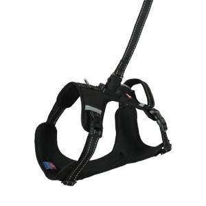 466860noi-laisse-et-harnais-pour-chien-zolux-clip-and-go-noir
